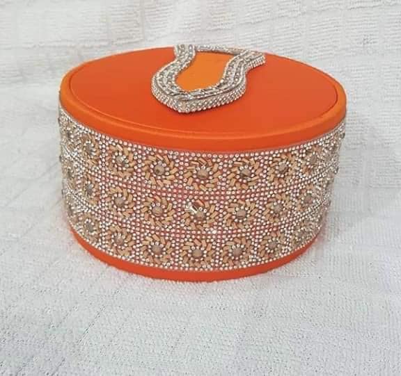 Fancy Diamond Orange Topi