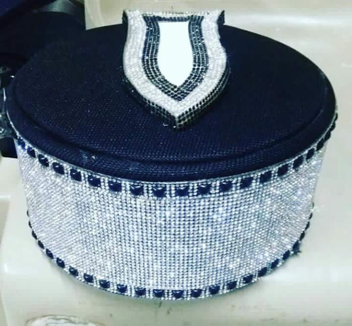 Diamond Shabbir Barkati Silver topi