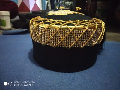 Shabbir Barkati Naalein Topi Gold