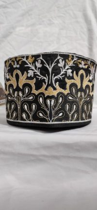 Barkati Golden Black Topi