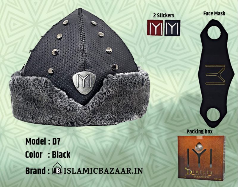 Turkish Ottoman Bork Hat Ertugrul Ghazi Model D7 Cap India