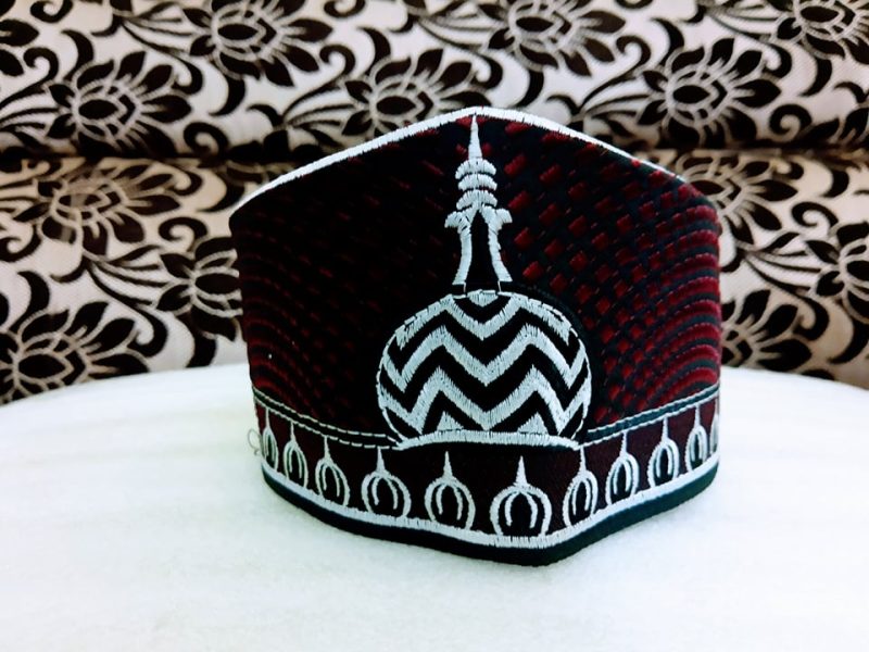 Islamicbazaar Barkati Topi With Alahazrat Gumbad Mehrun