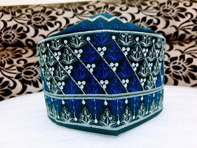 Barkati Omani Topi Blue Model No 241220