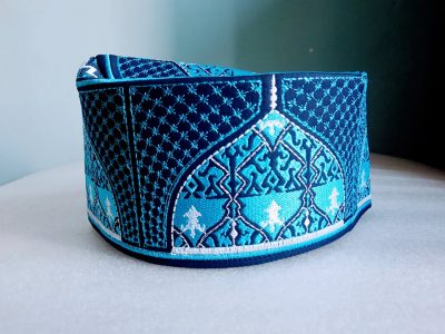 Barkati Baghdadi Blue New-1 Design Topi