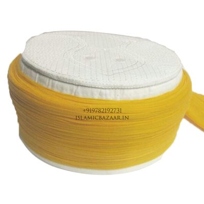 Yellow Turkish Turban Amama