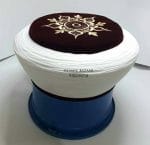 White and Mehrun turkish cap