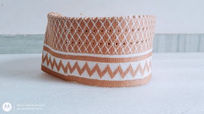 Razvi Barkati Topi Cream Fringed | Islamic bazaar