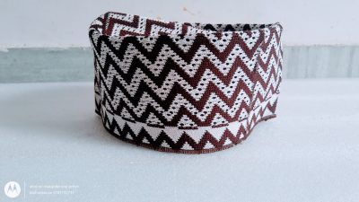 Razvi Barkati Topi Zigzag Brown 2