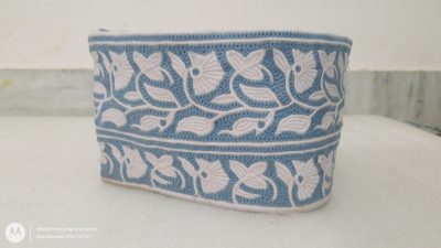 Premium Omani Caps Firozi Leaves Flower | Islamicbazaar | 2022