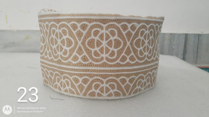 Premium Omani Caps Arabic Design 1