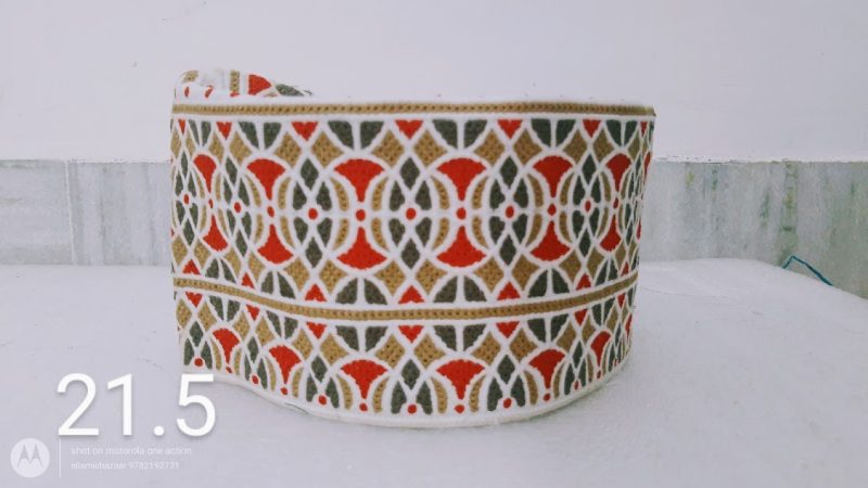 Premium Omani caps islamic Design 21.5 inch | Islamicbazaar 2022