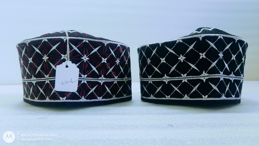 Barkati Topi Round shape Combo Islamicbazaar B162 Barkati Topi Round shape Combo Islamicbazaar B162