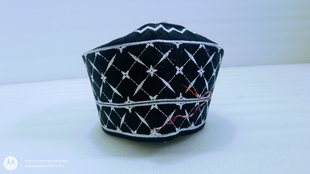 Barkati Topi Round shape Islamicbazaar B158 Barkati Topi Round shape Islamicbazaar B158