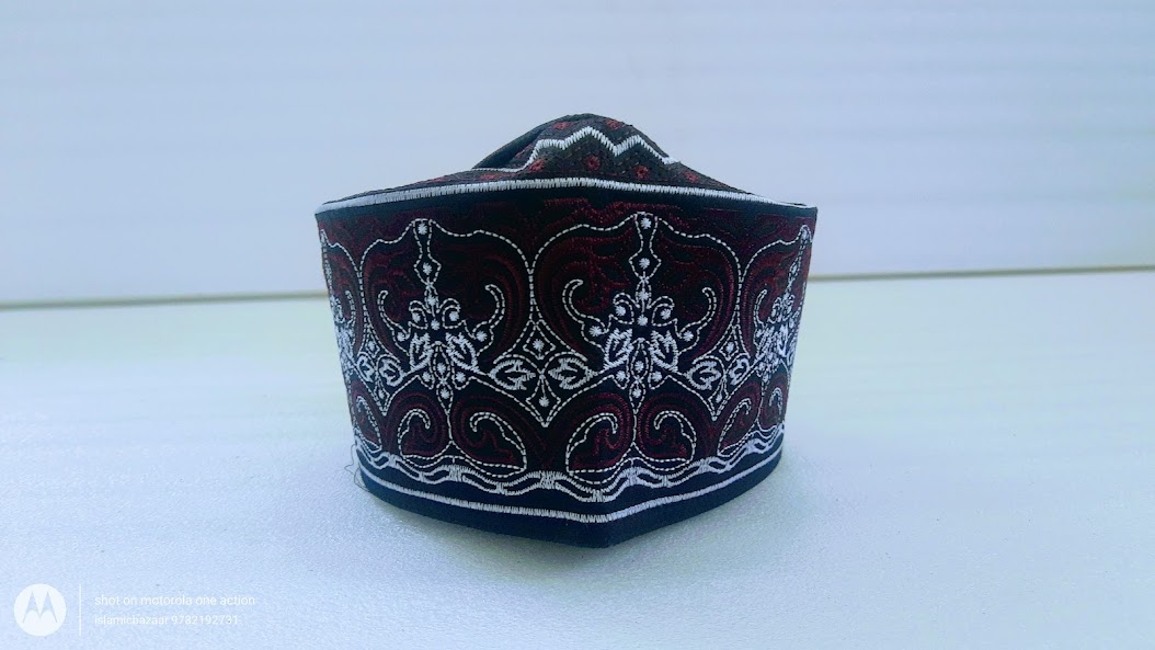 Barkati Topi Round shape Islamicbazaar B196 Barkati Topi Round shape Islamicbazaar B196