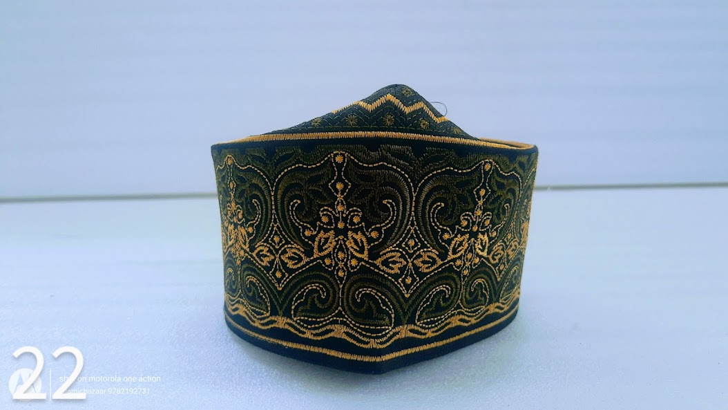 Barkati Topi Round shape Islamicbazaar B197 Barkati Topi Round shape Islamicbazaar B197